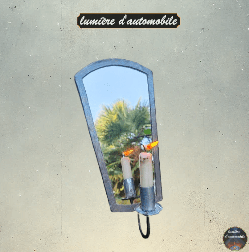 Miroir sur mesure lumière d'automobile